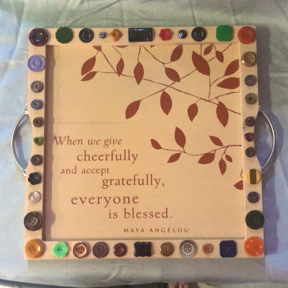 Hallmark Tray Buttons